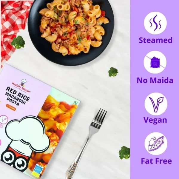 Red Rice Macaroni Pasta - Image 2