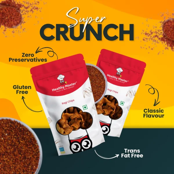 Ragi Chips - Light and Crispy (Traditional Spice) - Image 2