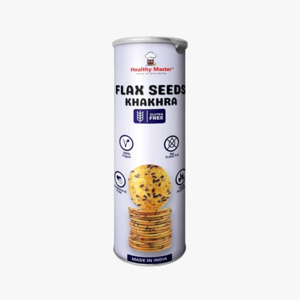 Roasted Khakhra - With Flax Seeds & Coin Sized
